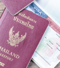What is the purpose of a passport and visa for international travel?