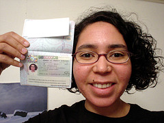 Border crossing card