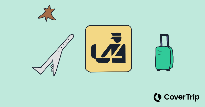 border-control-customs-apps Image with border patrol, a plane, and a suitcase with falling leaves
